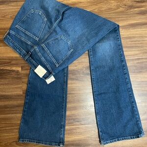 Target high waited long flare jeans